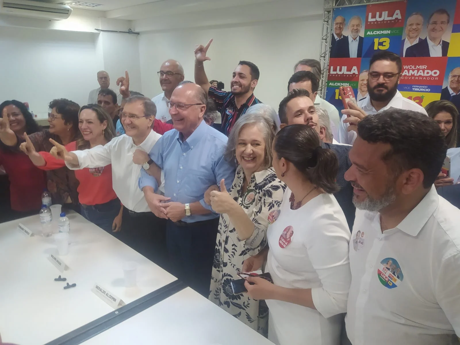 Geraldo Alckmin agradece apoio de lideranças do PSDB em Goiás à candidatura de Lula