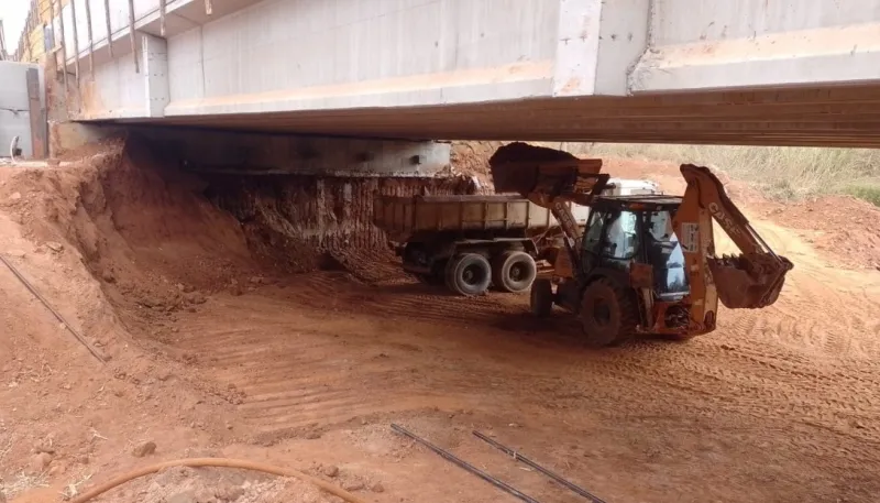 Trecho da BR-153 em Aparecida será interditado para construção de ponte, neste fim de semana