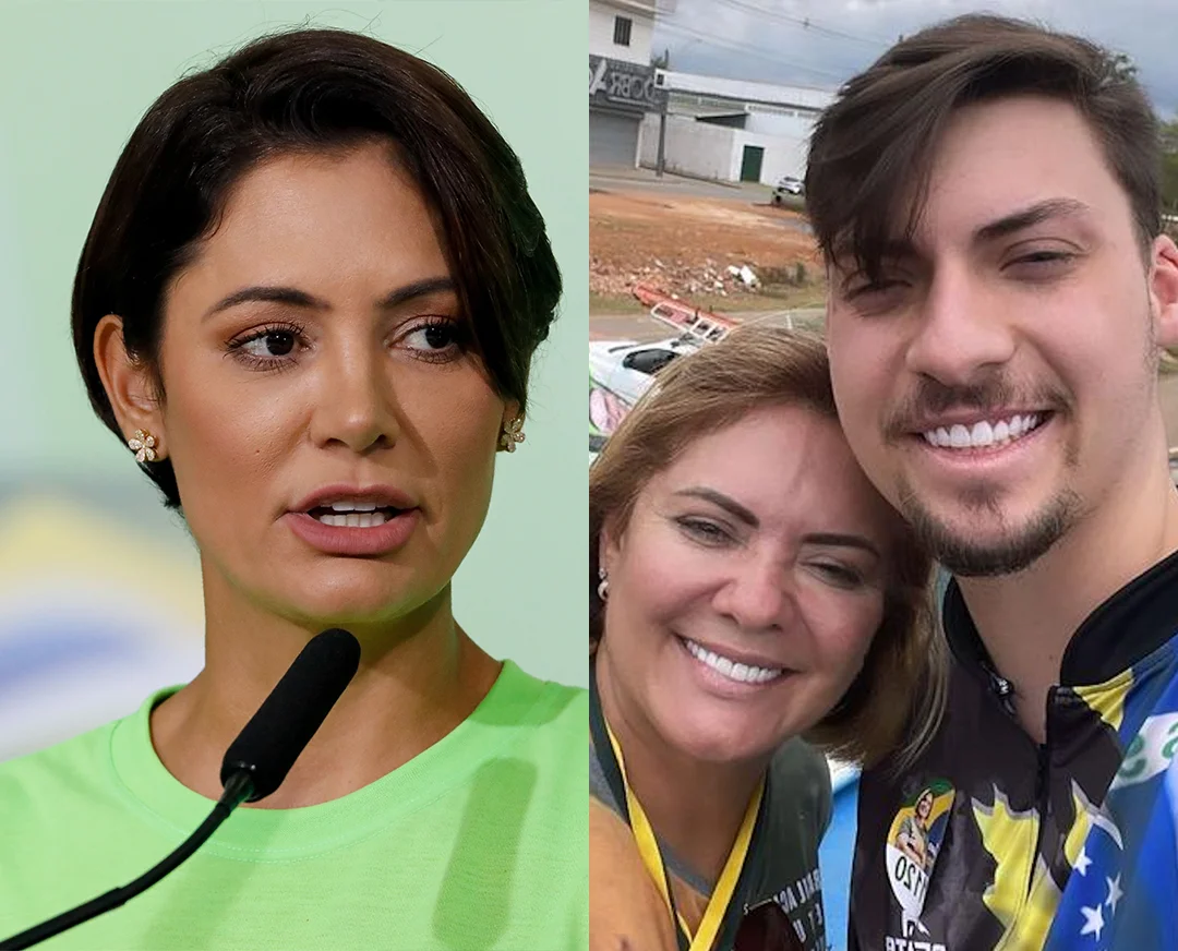 Michelle Bolsonaro e Jair Renan protagonizam embate nas redes sociais por motivo político; entenda