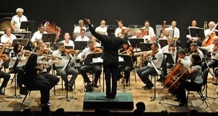 Orquestra Brasília Sinfônica no projeto 'Beatles Sinfônico' (Foto divulgação).