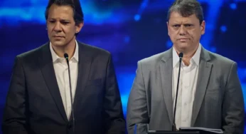 Pesquisa Datafolha SP aponta Haddad à frente na espontânea, e Tarcísio na estimulada