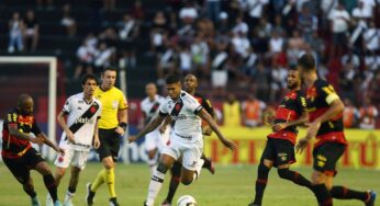 Série B: Sport e Vasco empatam em duelo com invasão de torcedores