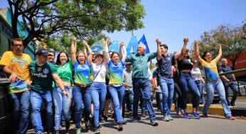 Caminhadas e carreatas em Goiânia e Entorno do DF marcam final da campanha