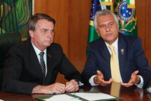 Ronaldo Caiado e Jair Bolsonaro