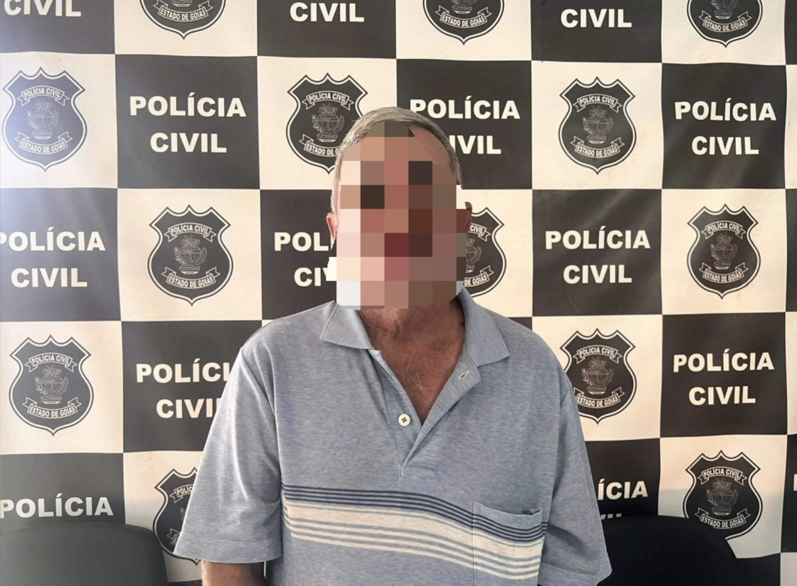 Idoso é preso suspeito de estuprar crianças em Corumbá e Pirenópolis