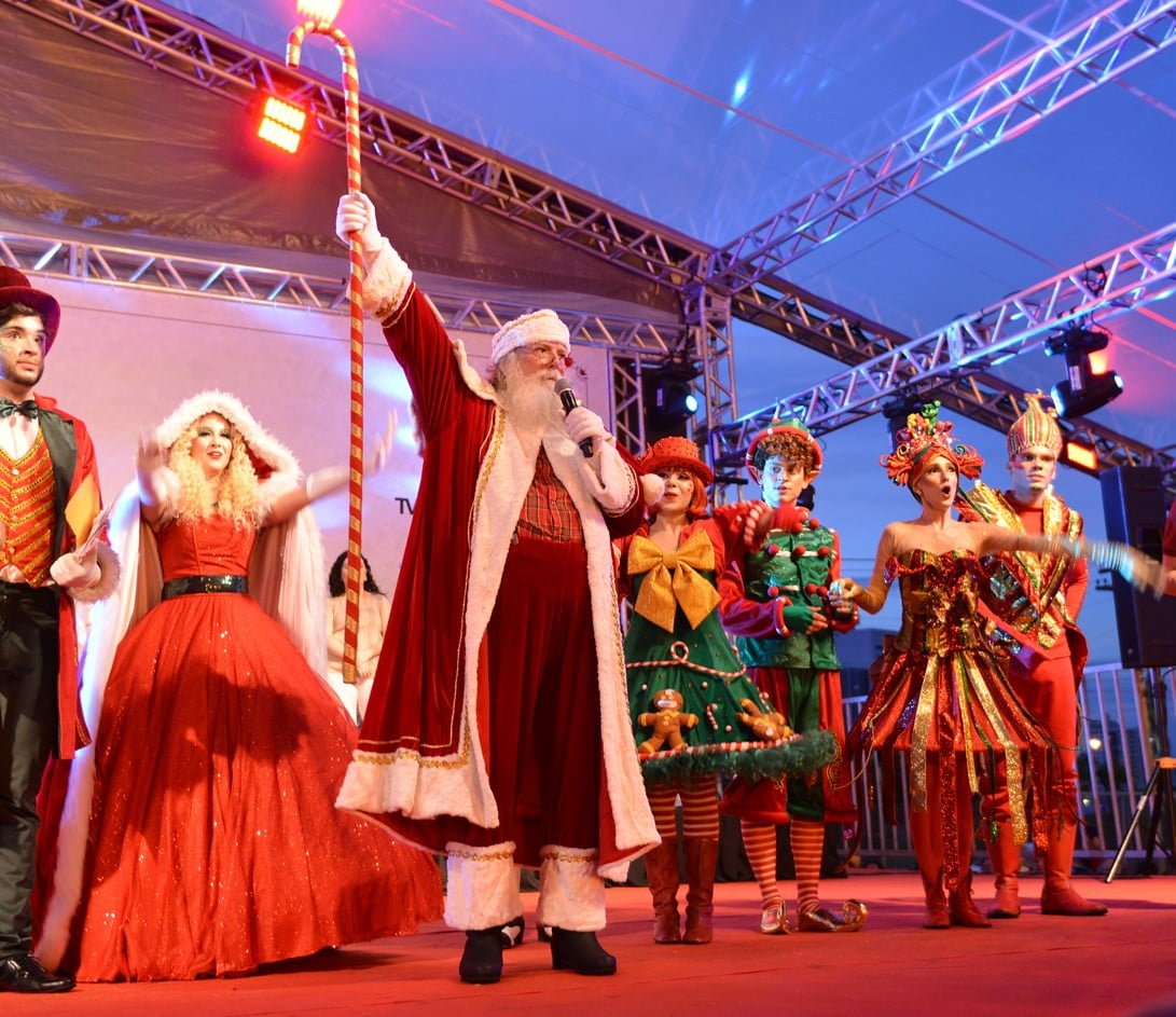 Papai Noel chegará ao Flamboyant Shopping com presença de Marcos Frota