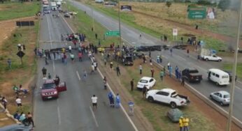 Manifestantes continuam bloqueando rodovias goianas mesmo após decisão judicial