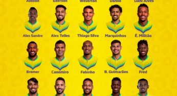 Confira a convocação da Seleção Brasileira para Copa do Mundo 2022