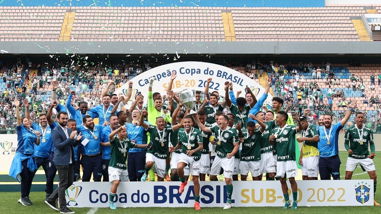 Palmeiras vence nos pênaltis o Flamengo e conquista a Copa do Brasil Sub-20