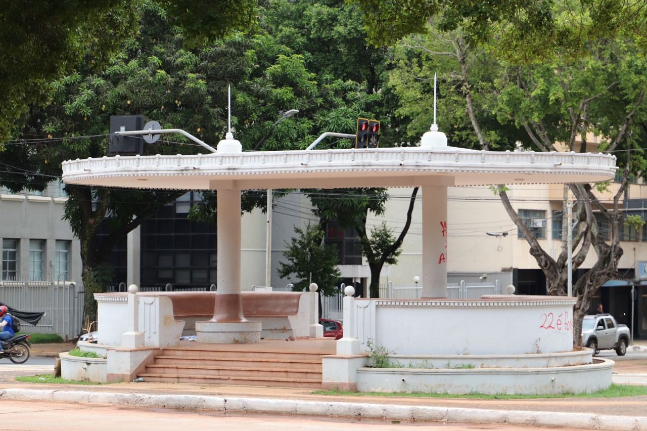 Coreto Praça Cívica. Foto: Secult