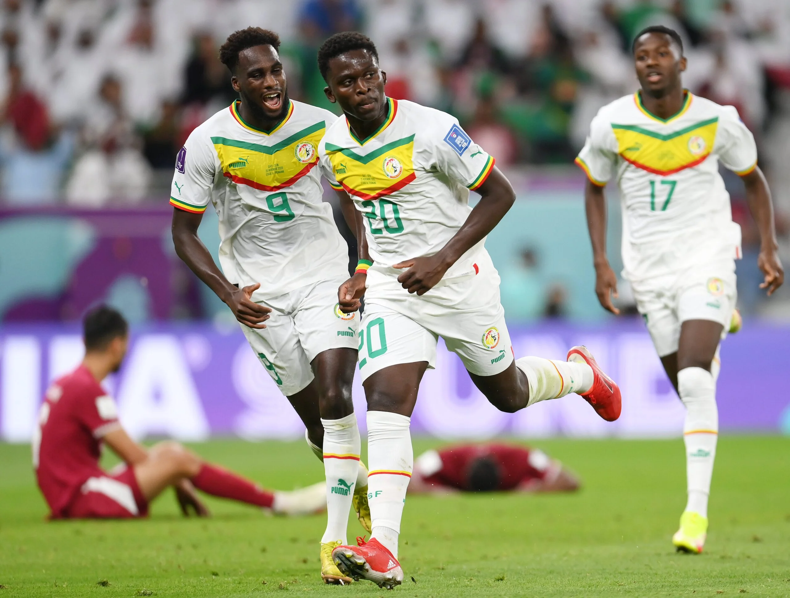 Senegal derrota o Qatar e ganha fôlego na Copa do Mundo