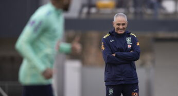 Brasil faz primeiro treino no Catar sem sinais sobre time titular