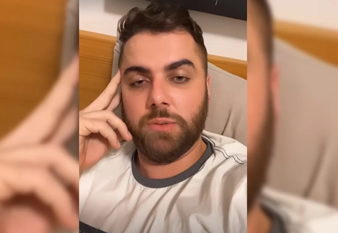 Cantor Zé Neto não foi internado, mas publica vídeo sobre nova infecção por Covid: “O trem é sério!”