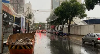 Forte chuva provoca estragos e deixa Goiânia e Região Metropolitana sem energia