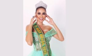 A goiana Tatiana Bertoncini, eleita Miss Brasil 2022 (Foto Ricardo Souza).