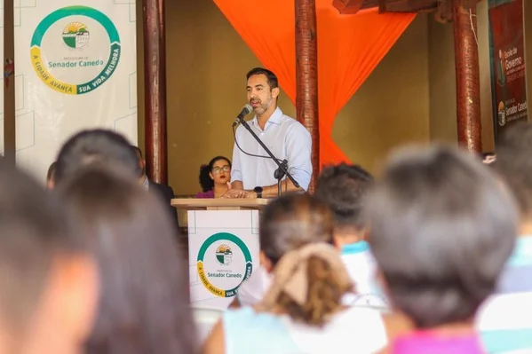 Prefeito de Senador Canedo, Fernando Pellozo. Foto: Xande Manso