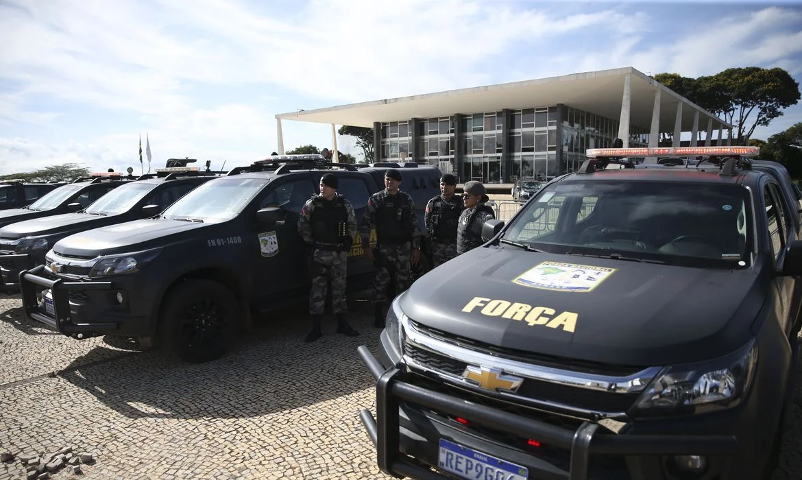 Brasília recebe mais de 650 policiais efetivos para compor a Força Nacional