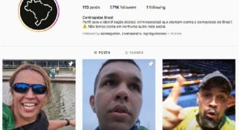 Perfil no Instagram ajuda identificar terroristas golpistas