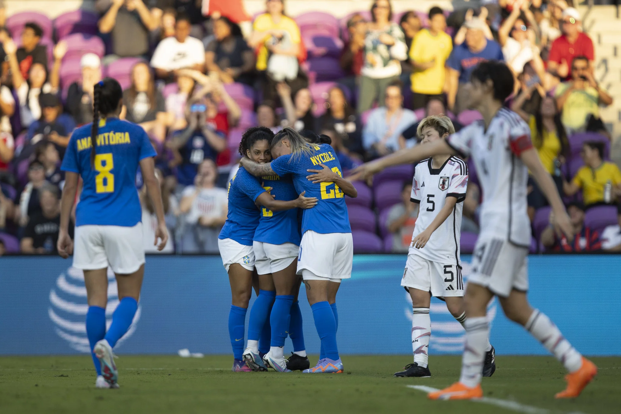 Seleção Brasileira Feminina vence Japão em estreia no Torneio She Believes nos EUA