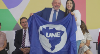 Lula compartilha fala da ex-presidente da UNE de Goiás