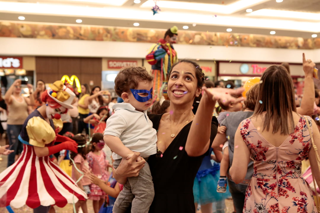 Goiânia Shopping terá bloquinho de Carnaval (Foto divulgação).