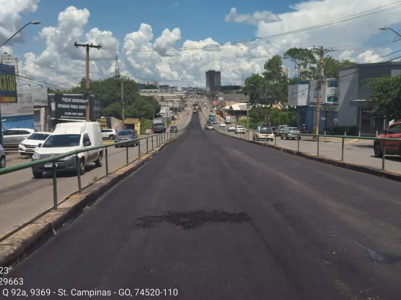 reconstrução asfaltica Goiânia. Foto: Dias Neto