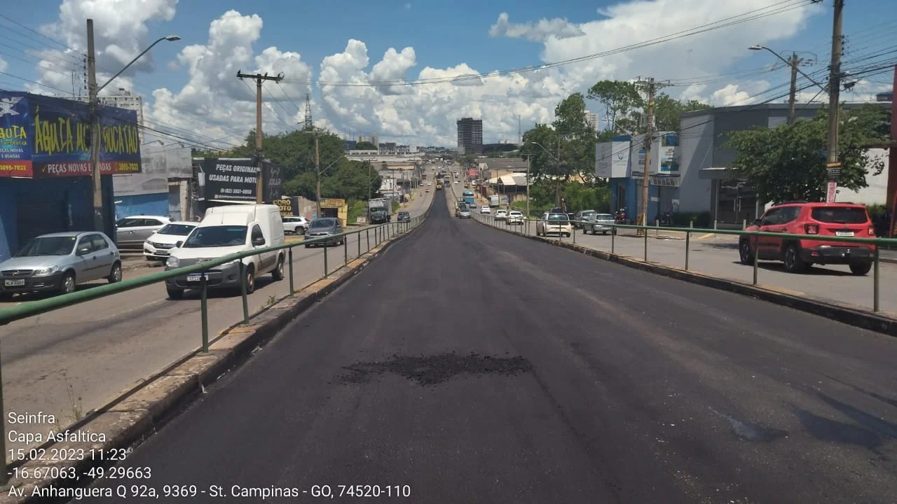 reconstrução asfaltica Goiânia. Foto: Dias Neto