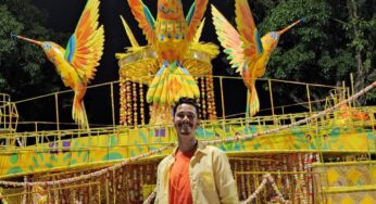 Obra do artista goiano Hal Wildson celebra a “Re-Utopya” brasileira no desfile da Beija-Flor