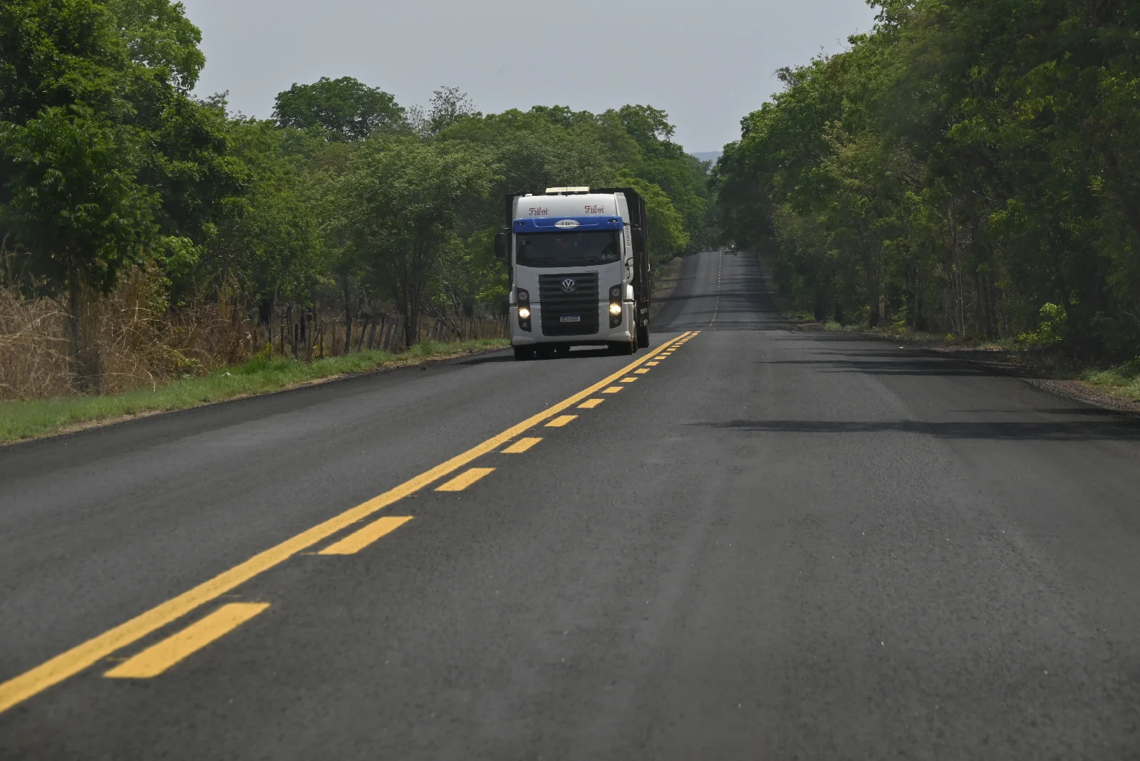 Limitação para tráfego de veículos pesados nas rodovias estaduais durante o Carnaval é válida para pistas simples e de duplo sentido em todo o estado. Foto: Silvano Vital/Goinfra