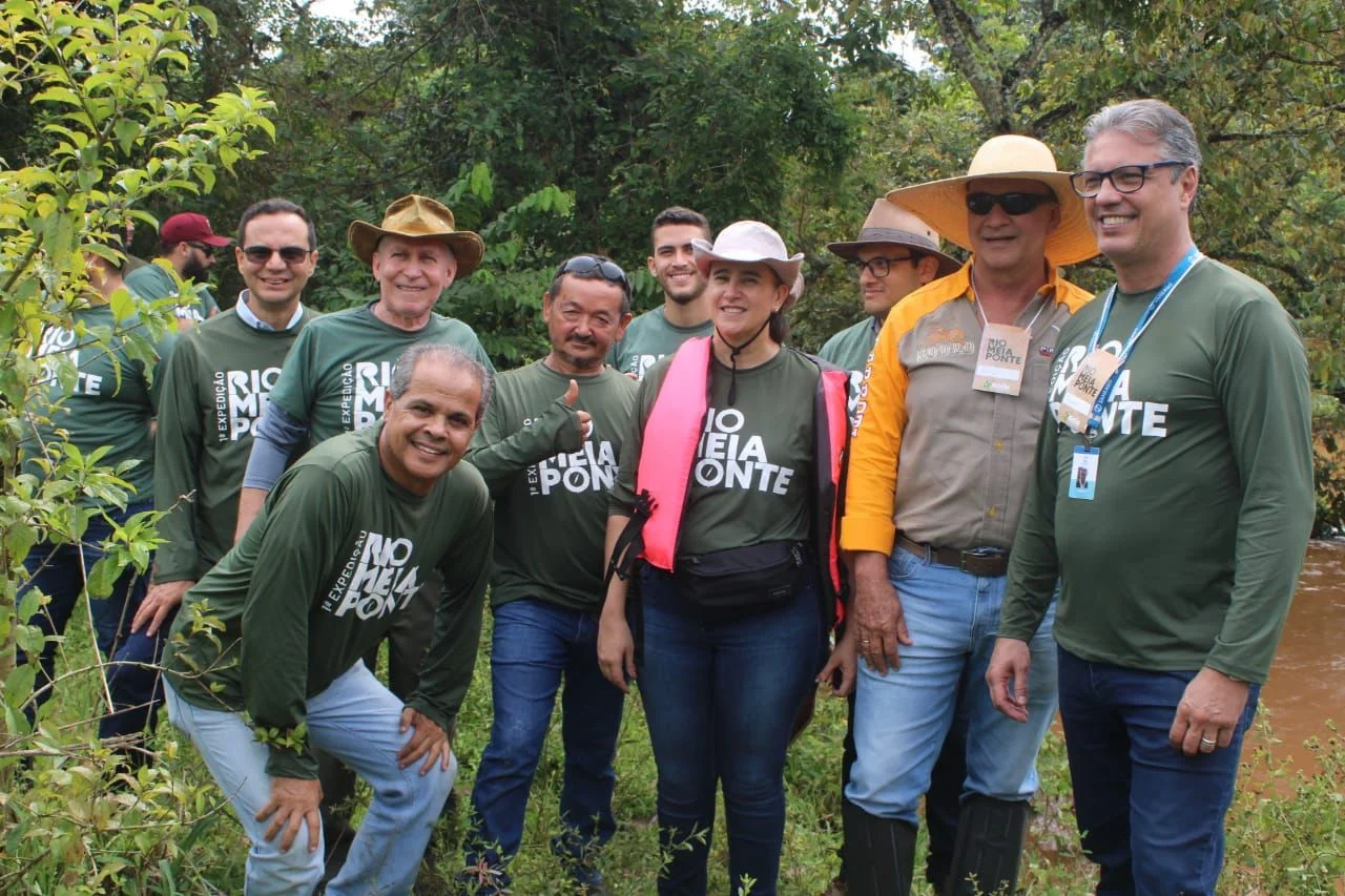 Pesquisa de campo vai apresentar diagnóstico das condições do Rio Meia Ponte