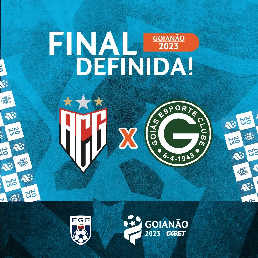 FGF divulga datas e horários dos jogos das finais do Campeonato Goiano entre Goiás e Atlético