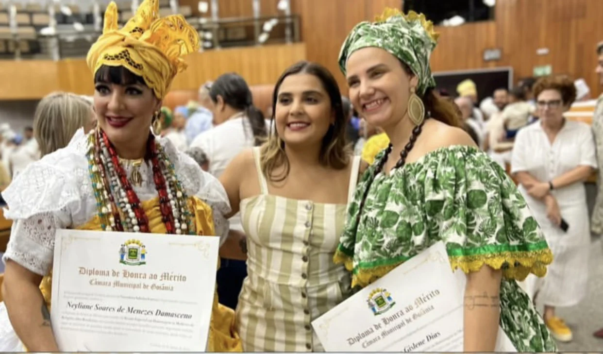 Mulheres do axé são homenageadas na Câmara Municipal de Goiânia