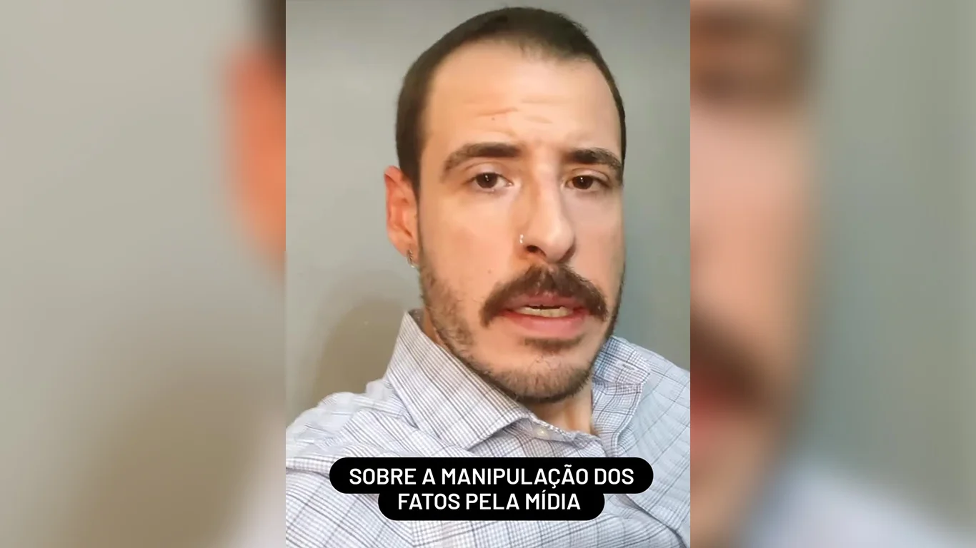 Após ser denunciado e aparecer no Fantástico, Thiago Schutz se posiciona: “manipulação da mídia”