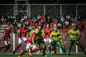 Vila Nova foi derrotado pelo Cuiabá em jogo pela Copa Verde