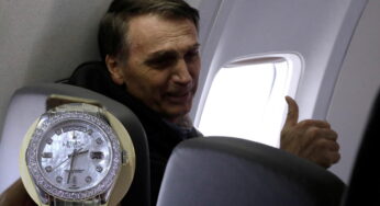 Bolsonaro teria recebido mais um conjunto de joias avaliado em R$ 500 mil e com Rolex de diamantes