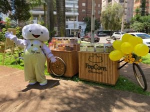 Nova unidade da PopCorn Gourmet está localizada no Parque Vaca Brava, em Goiânia (Foto divulgação).