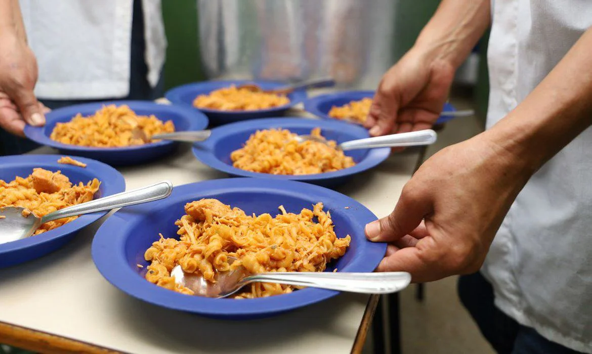 Merenda escolar. Foto: Prefeitura de Goiânia