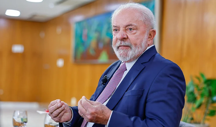 Lula entrevista BR 247. Foto: Ricardo Stuckert/PR