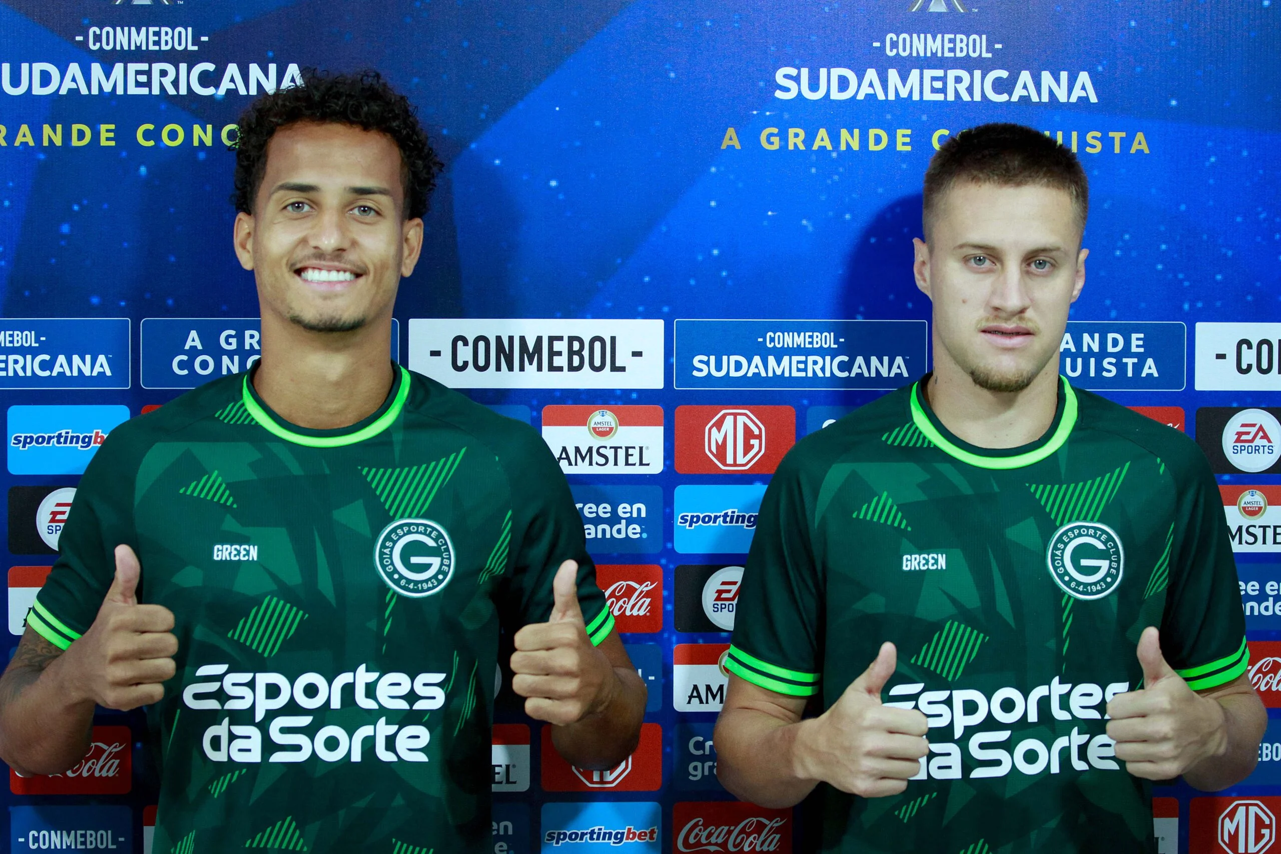 Goiás apresenta dois reforços para disputa da Copa Sul-Americana e Brasileiro