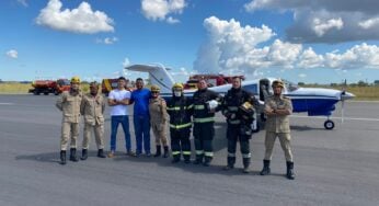 Avião de pequeno porte faz pouso de emergência no Aeroporto de Anapolis; veja vídeo