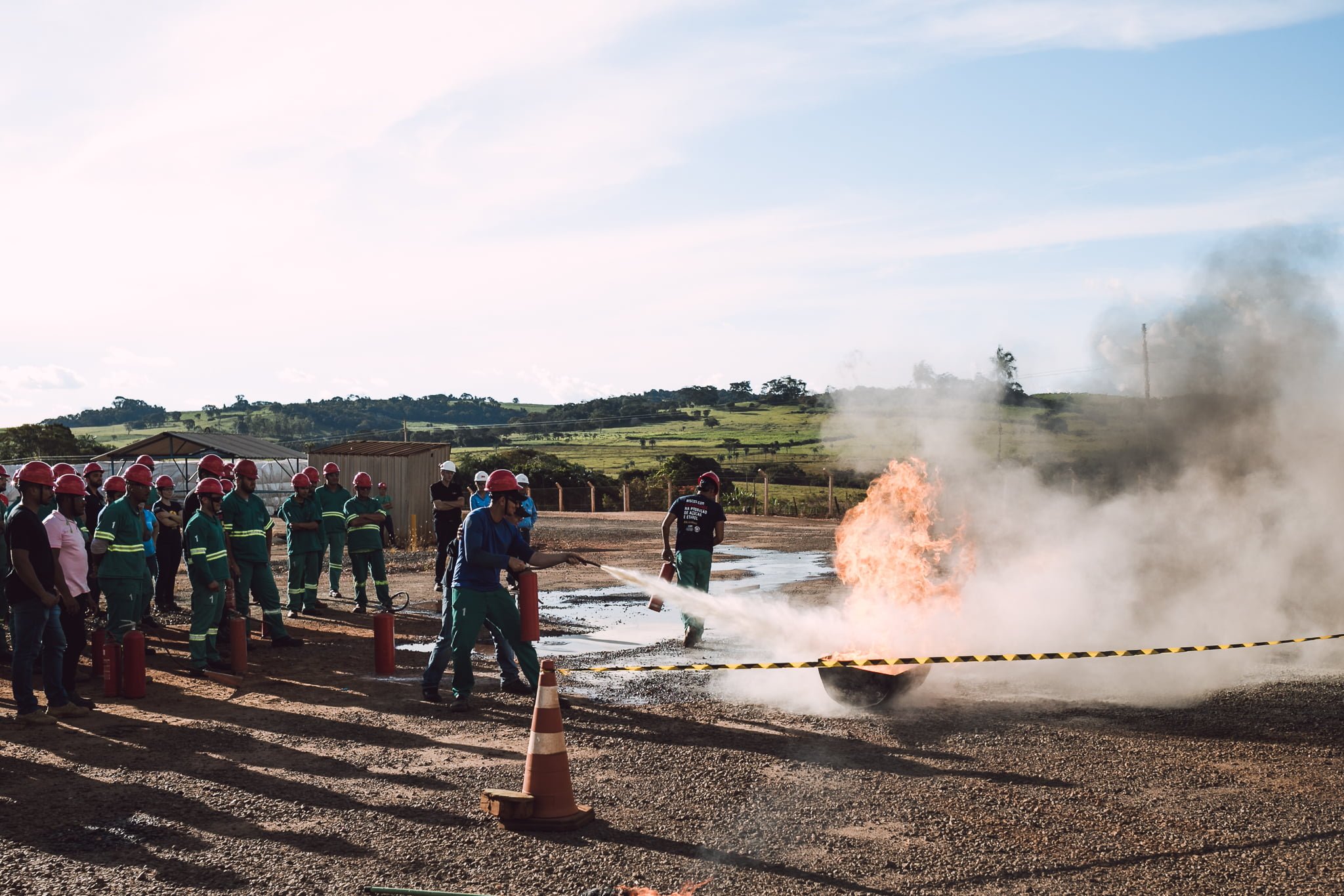 Usina CRV Industrial desenvolve Curso da Brigada de Incêndio (Foto divulgação).