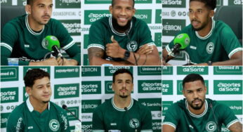 Goiás trouxe 20 jogadores na primeira janela de contratações em 2023; confira os nomes