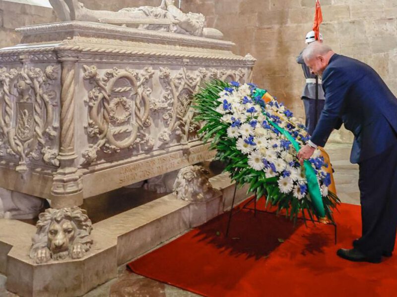 Presidente procurou esclarecer a posição brasileira em relação à guerra na Ucrânia afirmando que o Brasil não tem posição ambígua (Foto Ricardo Stuckert PR Agência Brasil).