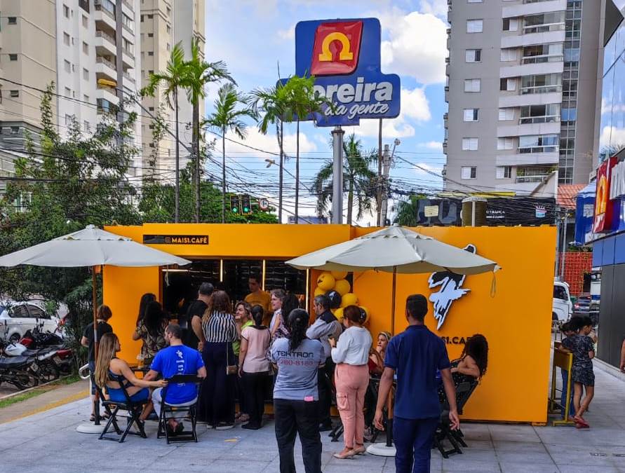 Mais1 Café em Goiânia (Foto divulgação).