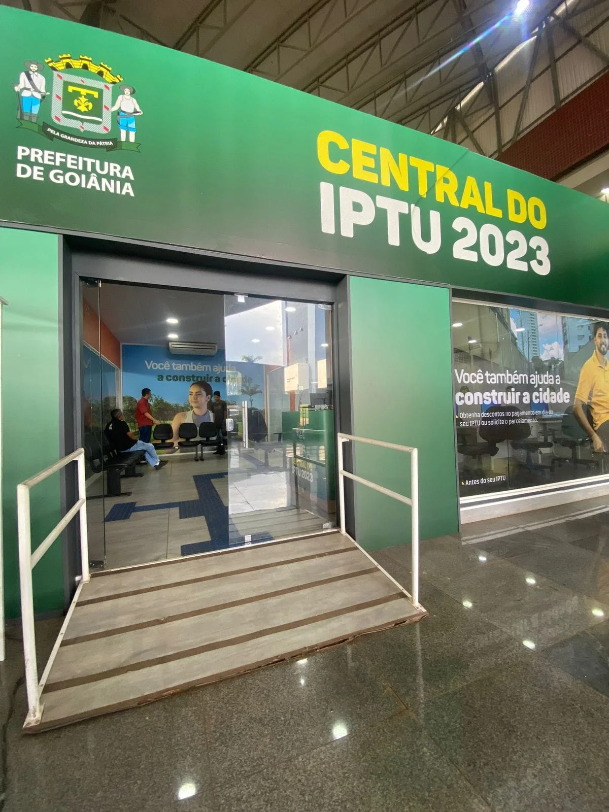 Central do IPTU. Foto: Sefin