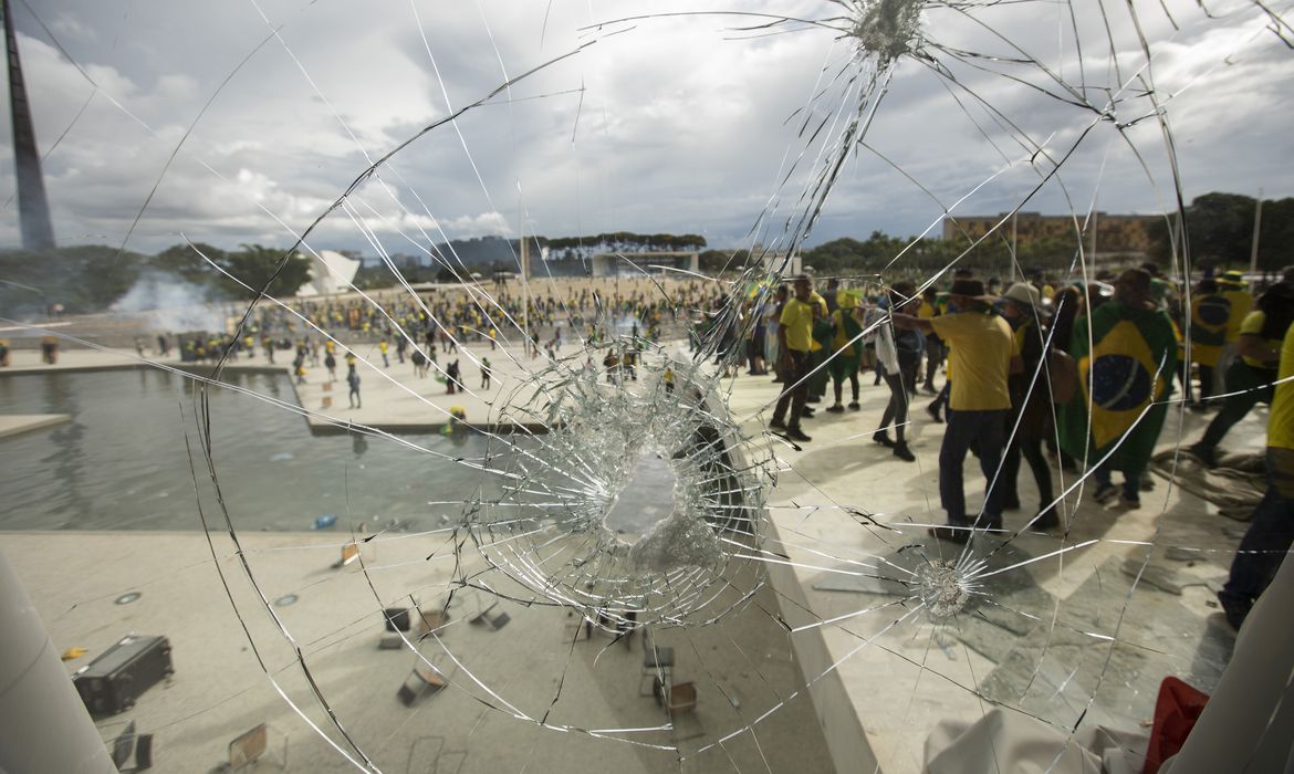 atos golpistas em Brasília. Foto: Joedson Alves/Ag. Brasil