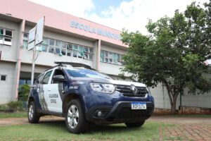 policia civil na escola. Foto: Divulgação