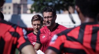 Técnico Alberto Valentim se apresenta no Atlético-GO e estreia será contra o Londrina