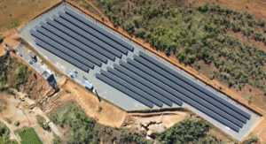 Usina solar em Pirenópolis (Foto Produtora Promove).