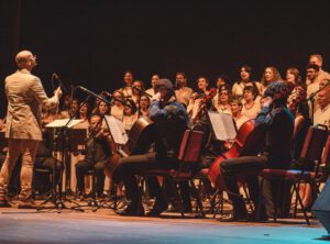 Orquestra Cajuzinhos do Cerrado em concerto do Dia das Mães (Foto divulgação).